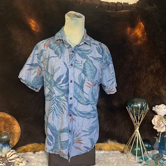 Billabong button down shirt S (5000D) - Picture 1 of 4